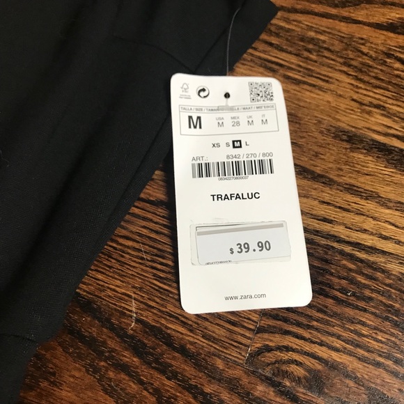 ZARA Trafaluc dress blk - Picture 3 of 4